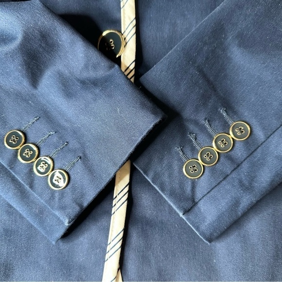 Jack Murphy Navy and White Blazer. Size 10 - Picture 7 of 9